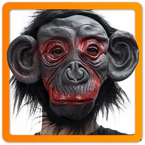 Gorilla maske affenmaske - maske,