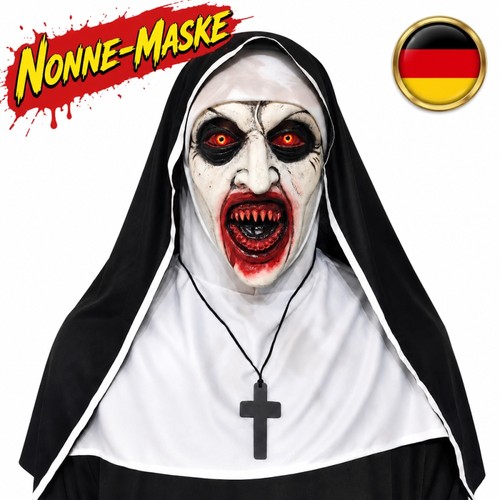 Halloween scary nonne latex - halloween,