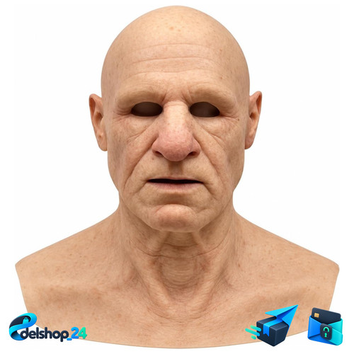 Horror maske latex - maske, scary