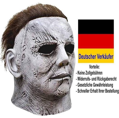 Deluxe maske michael myers - michael,