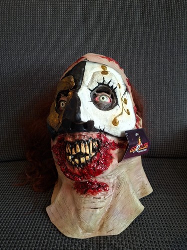 Halloween horror latex maske - horror,