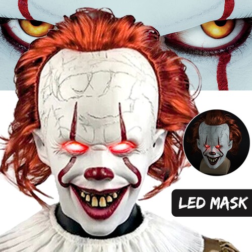 Halloween clown maske latex - clown,