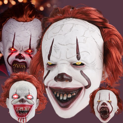Halloween clown maske latex - clown,