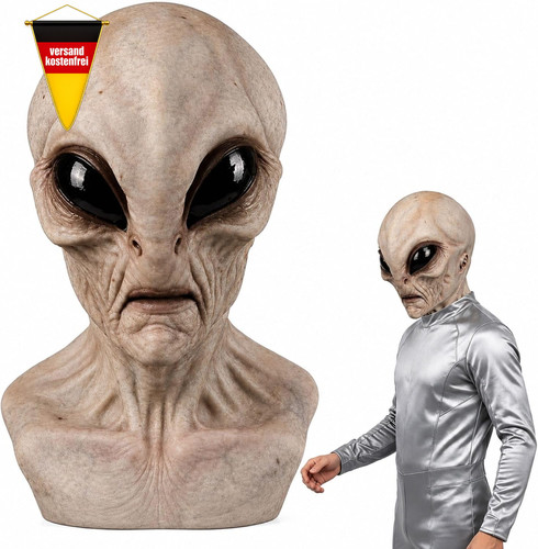 Alien maske für halloween - maske,
