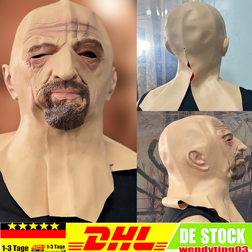 Opa maske alter mann greis - maske,