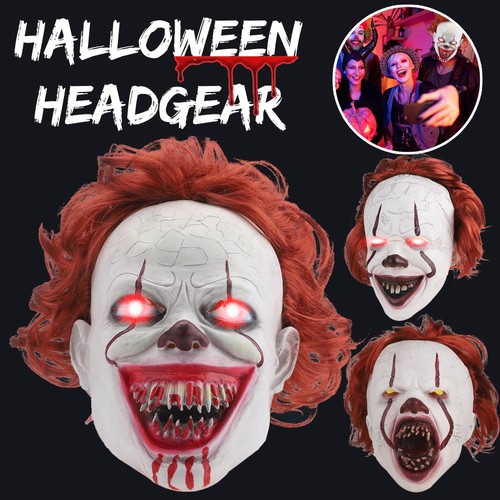 Halloween clown maske latex - halloween,