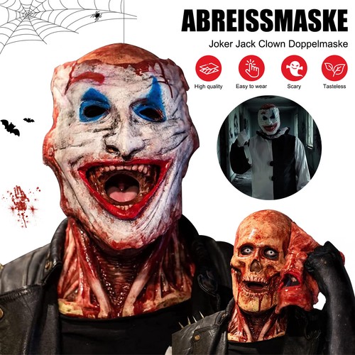 Gruselige maske halloween - gruselige,