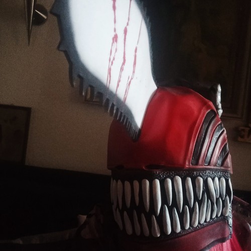Halloween latex maske - maske, chainsaw