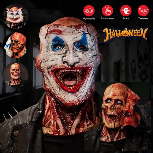 Doppelte clown maske - doppelte,
