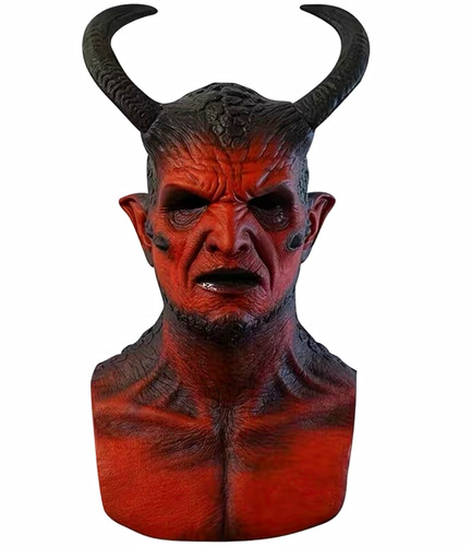 Teufel vollgesichtsmaske latex - teufel,