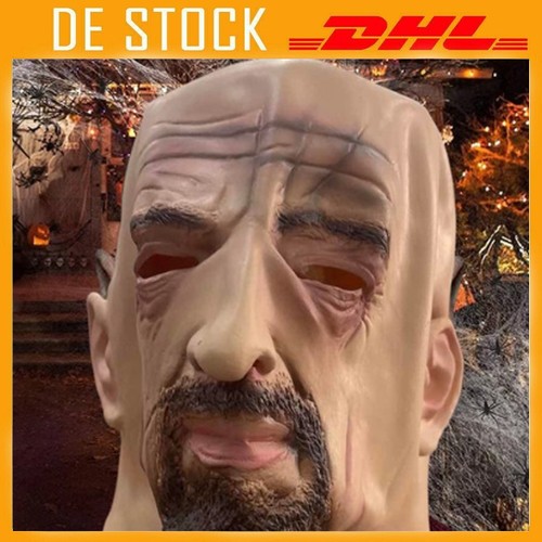 Alte mann latex maske - latex,