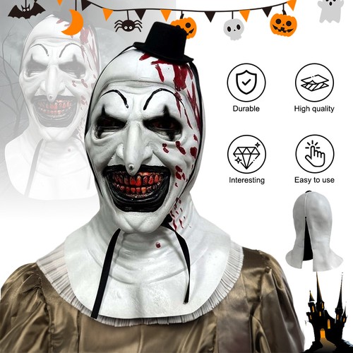 Gruselige clownmaske - gruselige,