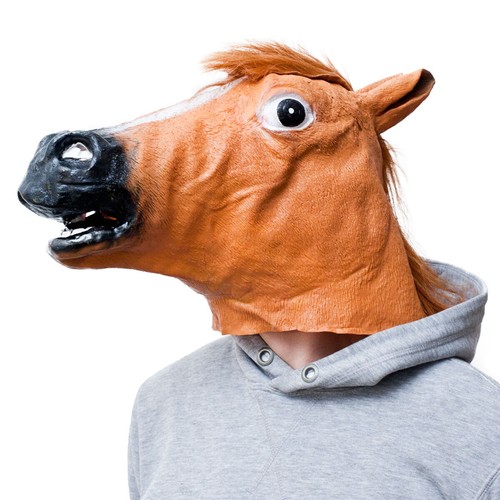 Pferdemaske pferdekopf maske - pferdekopf,