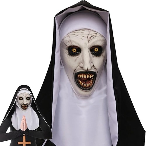 Halloween horror nonne latex - halloween,