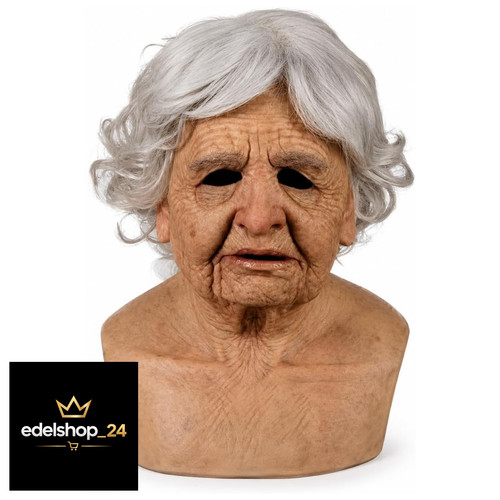 Halloween maske alte frau - halloween,