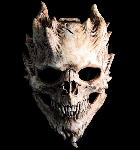 Halloween maske dämon - halloween,