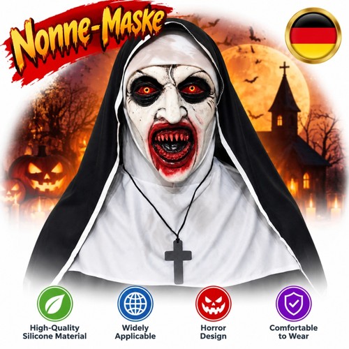 Halloween scary nonne latex - scary,