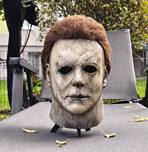Halloween horror vollmaske aus - vollmaske,