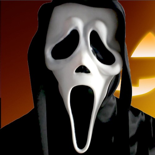 Halloween ghostface maske - halloween,