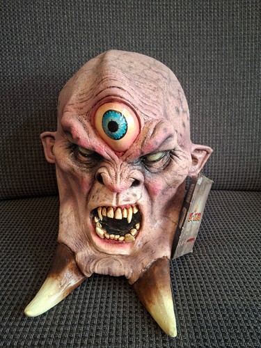 Halloween horror latex maske - halloween,
