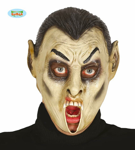 Vampir halbmaske alias graf - vampir-halbmaske,