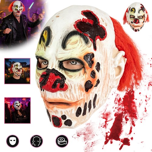 Halloween clown maske - clown,
