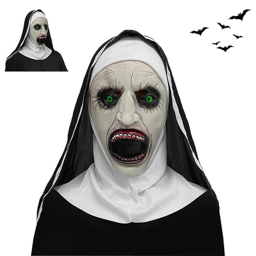 Halloween scary nonne latex - halloween,